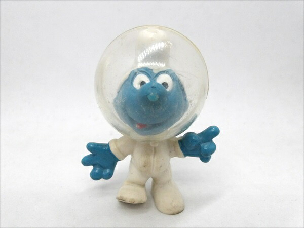 ◎【フィギュア/Figure】 『 smurf 20003 スマーフ アストロノーツ made in W.Germany / PVCフィギュア 』 フィギュア 人形 ドール THE SMURFS スマーフ スマーフェット ビンテージ ファッション雑貨 アメ雑