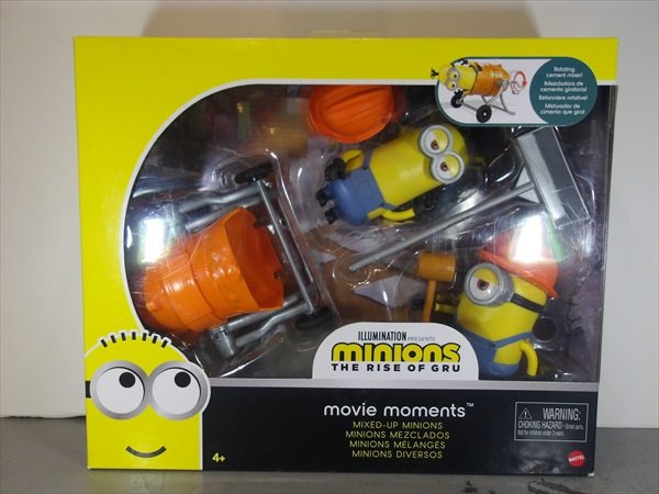 ◎【フィギュア/Figure】 『 minions THE RISE OF GRU movie moments / フィギュア セット 』 フィギュア ドール 人形 映画 Movie ミニオンズ フィーバー スチュアート ケビン アメ雑 アメリカ雑貨