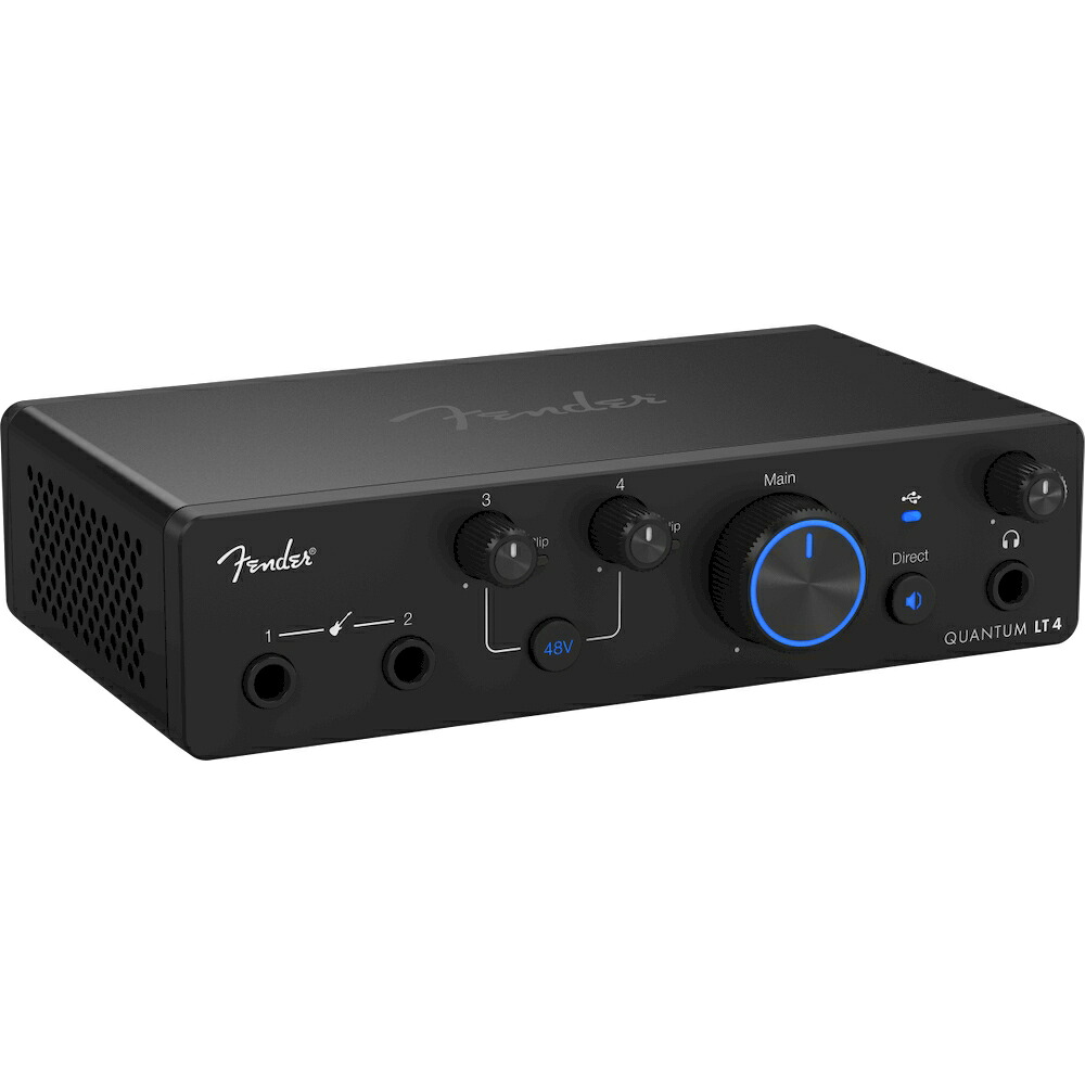 Fender Quantum LT 4 USB-C オーディオインターフェイス フェンダー|三木楽器 店