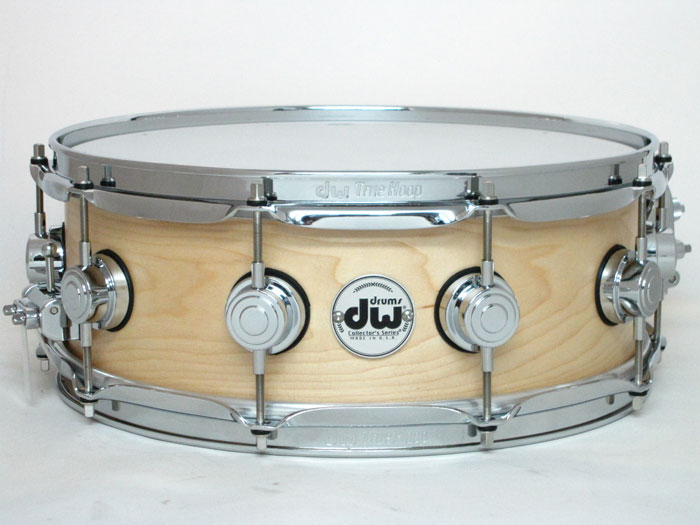 dw(ディーダブリュー)DRSO0514SSC101 / Collector's Pure Maple / Satin Oil Natural コレクターズ・ピュアメイプル・スネアドラム|三木楽器 店