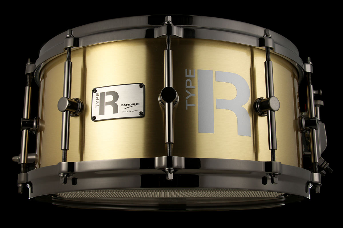 CANOPUS（カノウプス）BTR-1465-DH Type-R MAGNUM Solid Brass 3mm / ソリッドブラス・スネアドラム