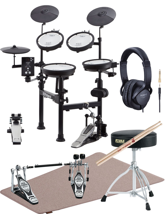 Roland ローランド 電子ドラム Td 1kpx2 V Drums Portable オリジナルオプション イス ツインペダル マット ヘッドフォン付属 Mybluehotel Com Br