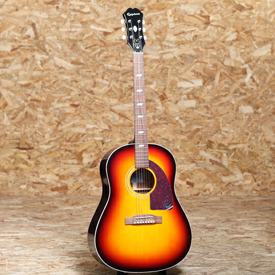 フィッシュマン・ピックアップ搭載 Epiphone エピフォン Masterbilt Texan Faded Cherry