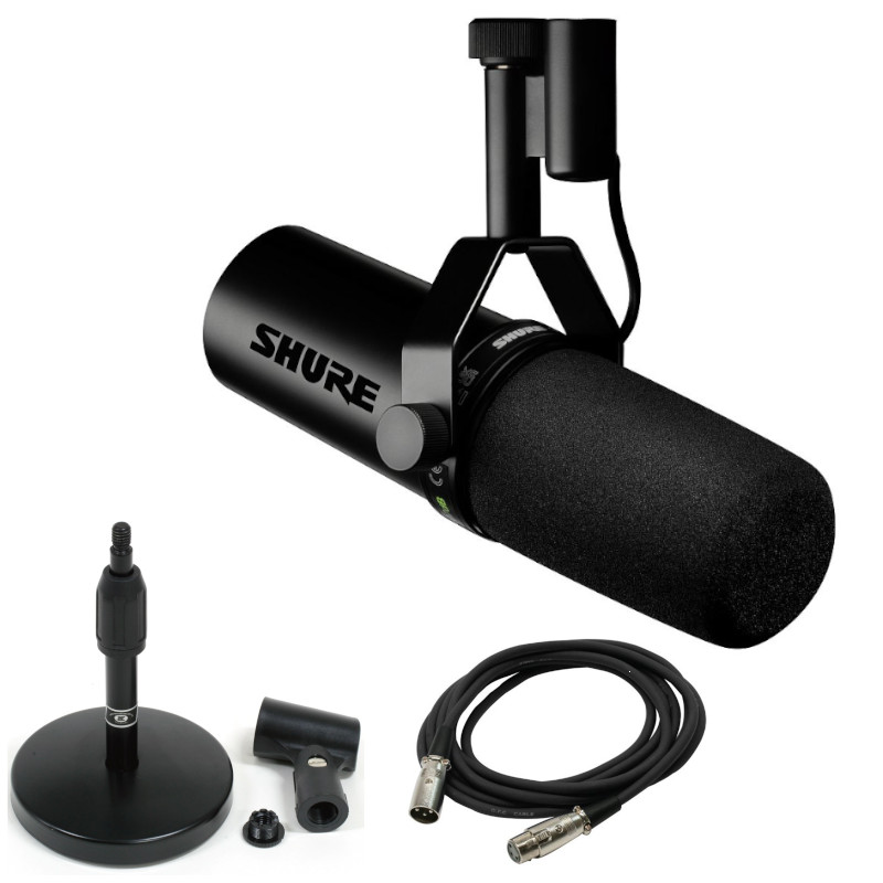 Shure SM7B ダイナミックマイク Shure SM7B ナレーション用マイク｜FULL-TEN