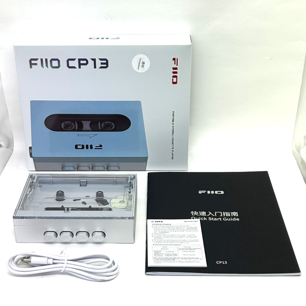 楽天市場】FIIO カセットテープ プレーヤー CP13 ブルー + 専用ポーチ