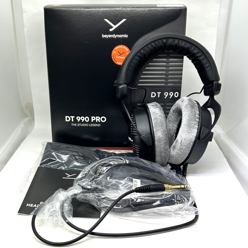 《アウトレット品》beyerdynamic ベイヤー NEW DT 990 PRO 開放型 80Ω マスタリング用スタジオ・ヘッドホン 開放型【国内正規品 2年保証モデル】|三木楽器 店