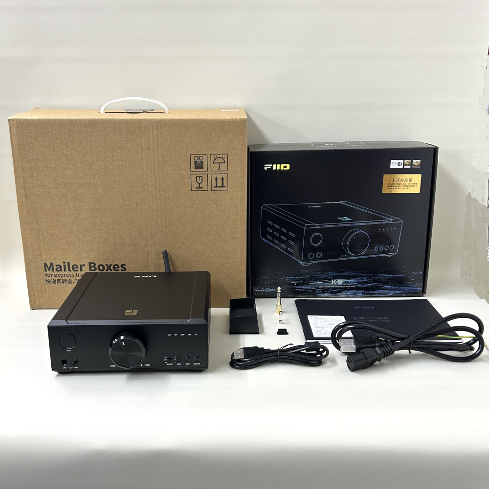 《アウトレット品》 FIIO K9 AKM ヘッドホンアンプ USB DAC内蔵 (FIO-K9AKM-B) 据え置き DACアンプ Bluetooth接続対応 国内正規品