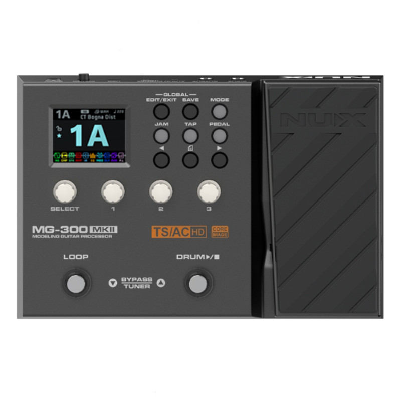 《在庫あり 即納可能》 エフェクター ギター アンプモデラー FX モデリング NUX MG-300MKII