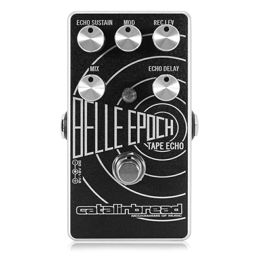 Catalinbread カタリンブレッド Belle Epoch Black and Silver テープ エコー｜三木楽器 店