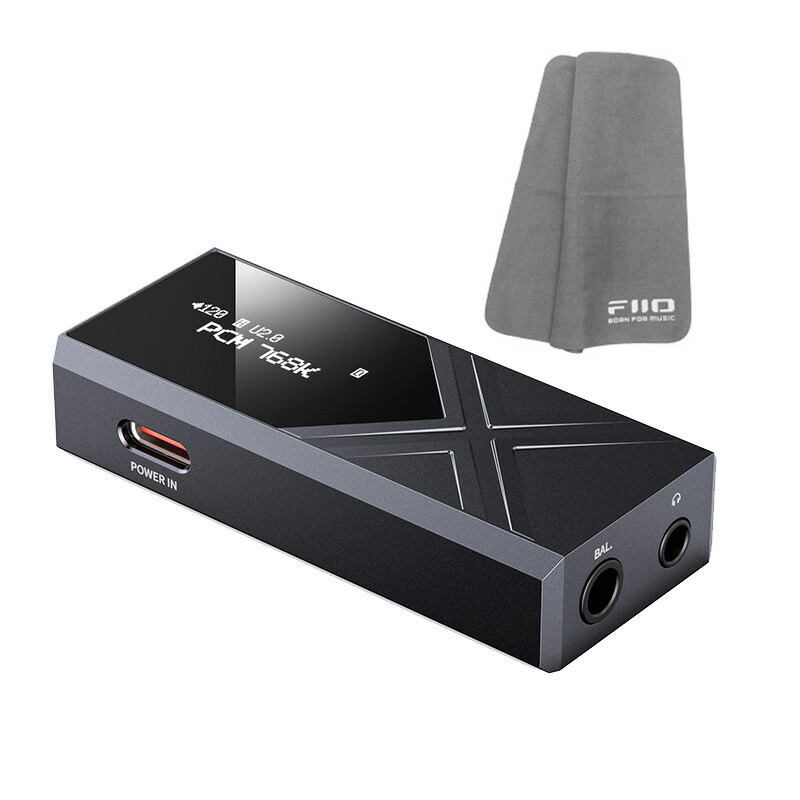 フィーオ FiiO ポータブルヘッドホンアンプ USB-C端子　ブラック Amazon | FIIO KA11 Type-C Silver Black 【日本正規店より発送