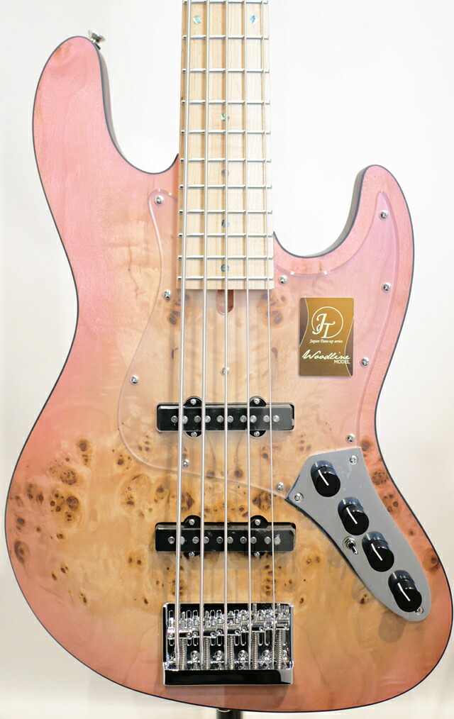 エレキベース Bacchus バッカス "Japan Tune-up series" WL5-BP-AC/M SYP-BS-MH 《三木楽器Rhythm Square》|三木楽器 店