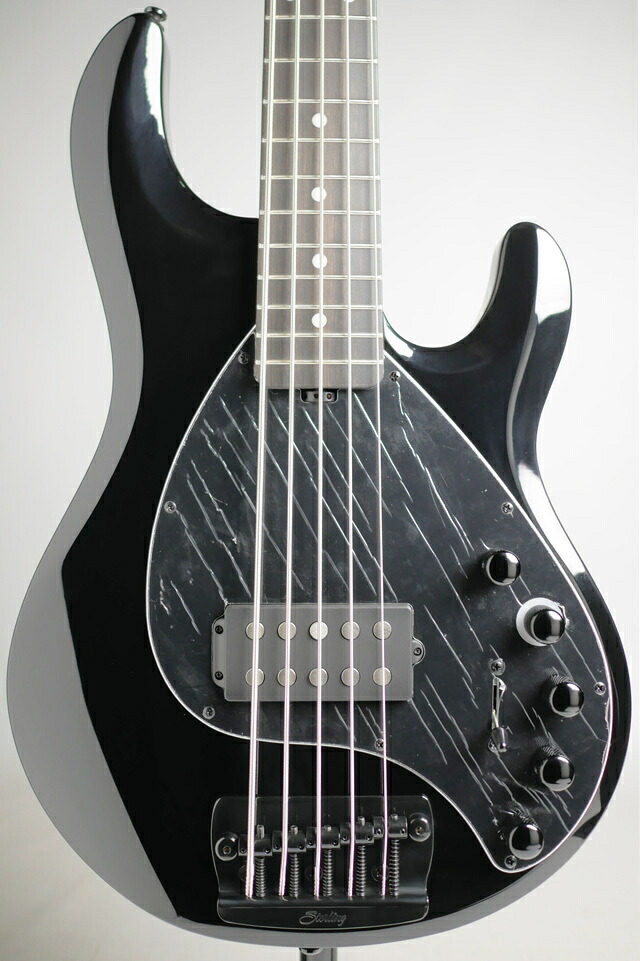 エレキベース Sterling by MUSIC MAN DarkRay5 (Black) 《三木楽器Rhythm Square》