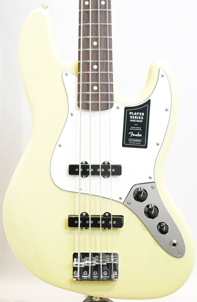 エレキベース Fender フェンダー Player II Jazz Bass RW/Hialeah Yellow《三木楽器Rhythm Square》|三木楽器 店