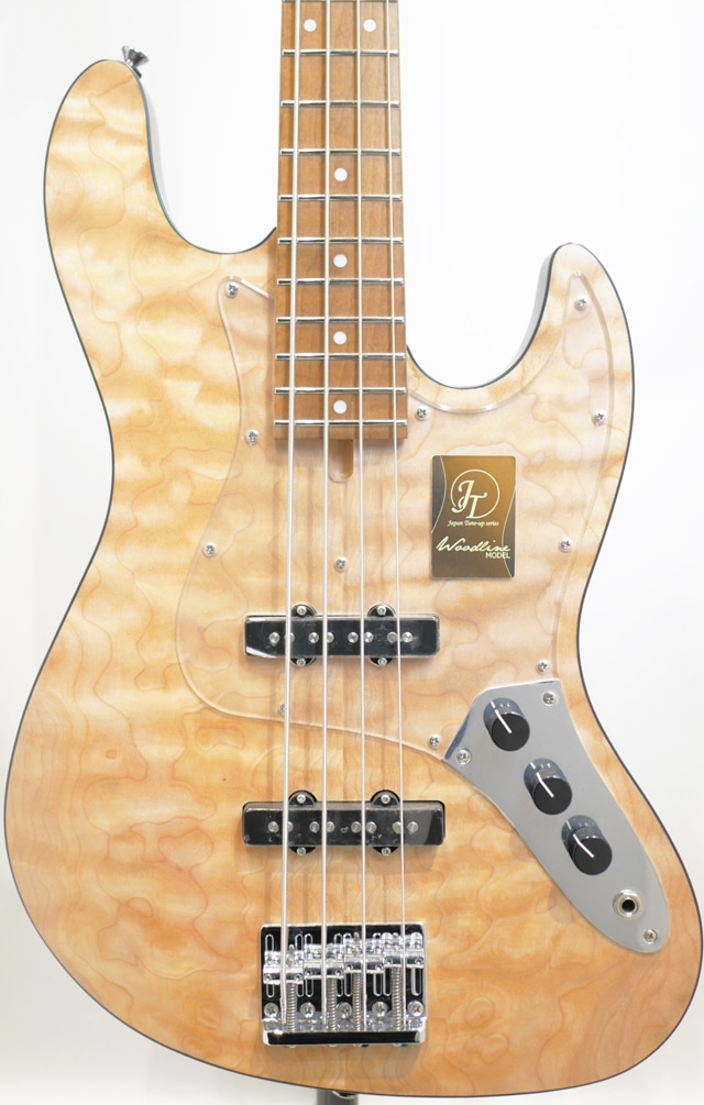 エレキベース Bacchus バッカス "Japan Tune-up series" WL4-QM RSM/M / NAS《三木楽器Rhythm Square》｜三木楽器 店