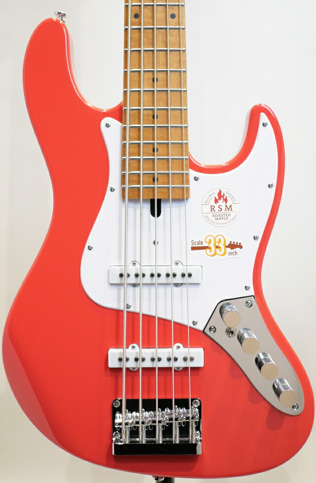 エレキベース Bacchus バッカス WL5-STD33 RSM/M / FR【数量限定アウトレット特価品】 《三木楽器Rhythm Square》
