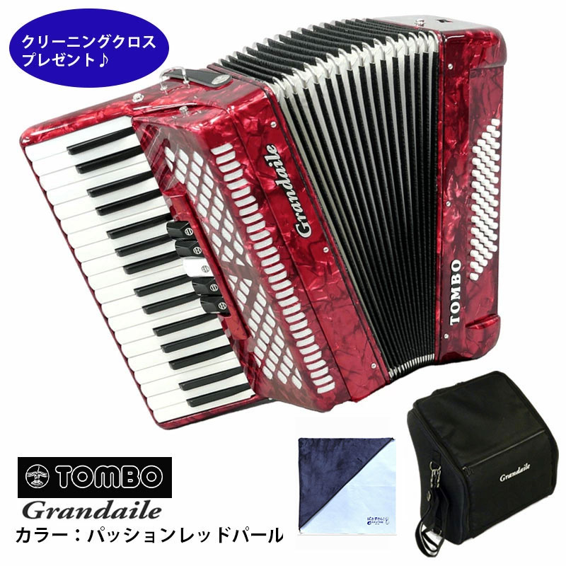 楽天市場】トンボ 独奏用 アコーディオン 37鍵96ベース
