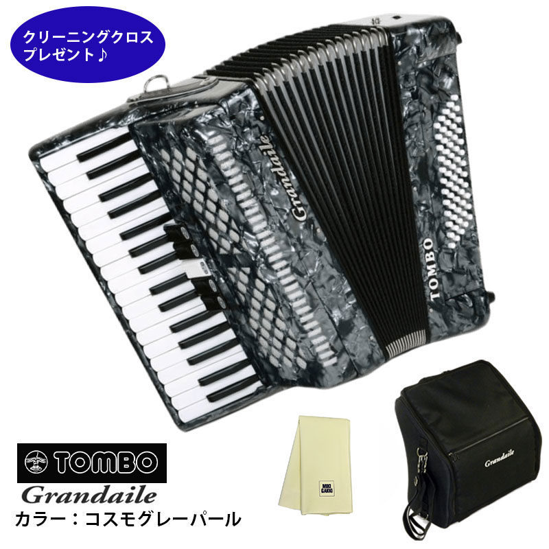 楽天市場】TOMBO GT-60B アコーディオン Grandaile パッションレッド 