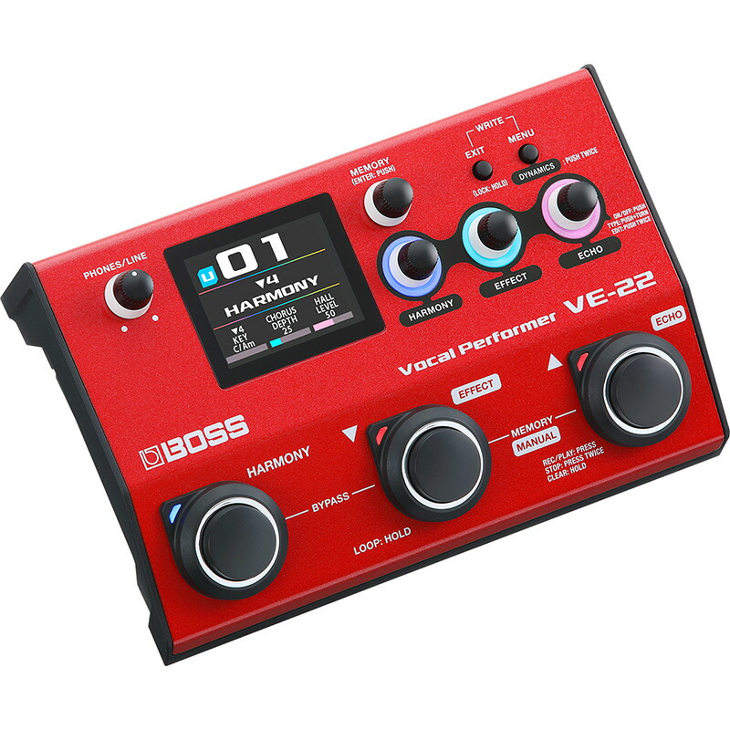 楽天市場】BOSS / VE-20 Vocal Processor 【Vocal Performer