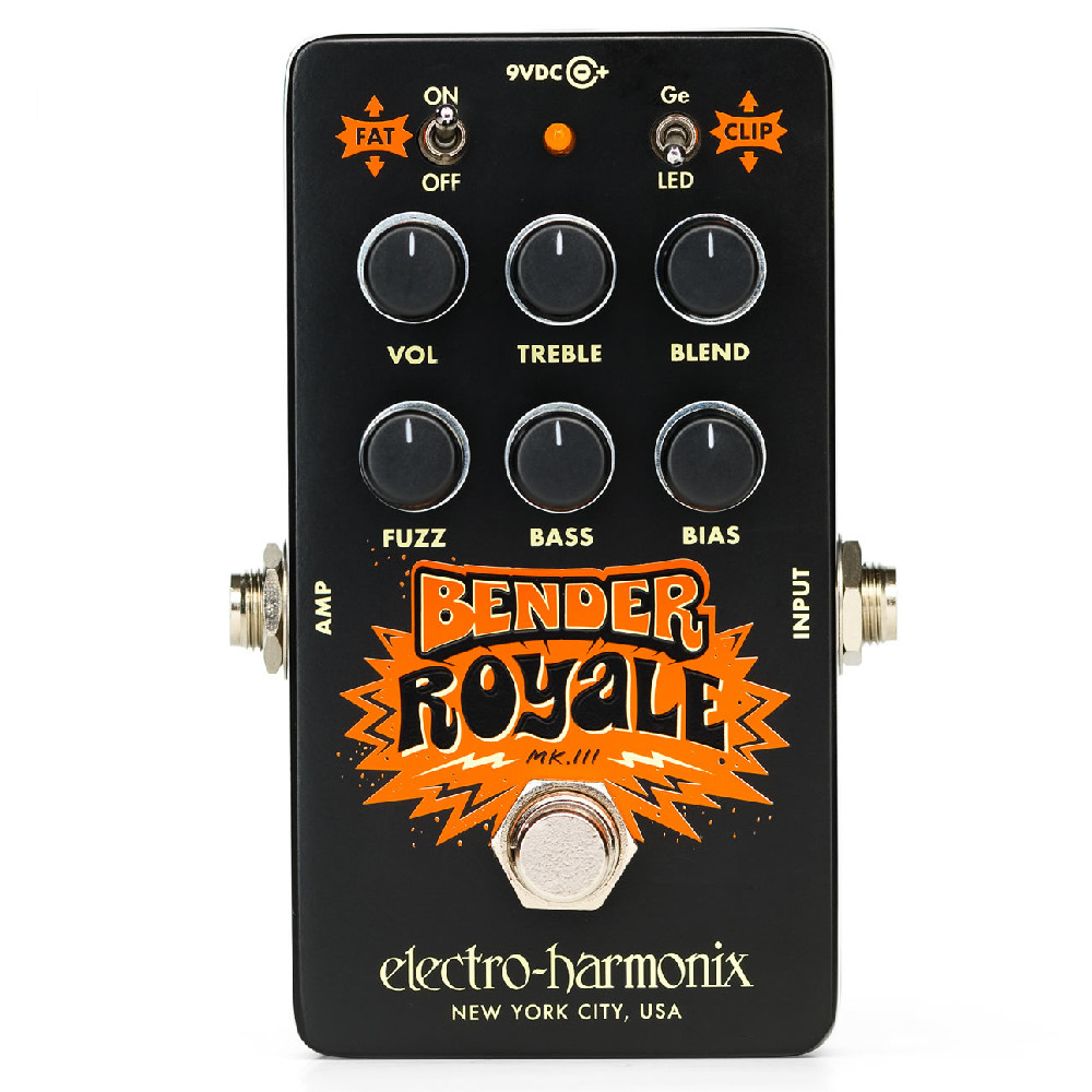 electro-harmonix エレクトロハーモニクス BENDER ROYALE Germanium Fuzz ゲルマニウム ファズ エフェクター｜三木楽器 店