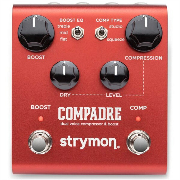 ギターコンプレッサーエフェクター★KOMP★中古 楽天市場】strymon COMPADRE コンプレッサー ブースター ギター