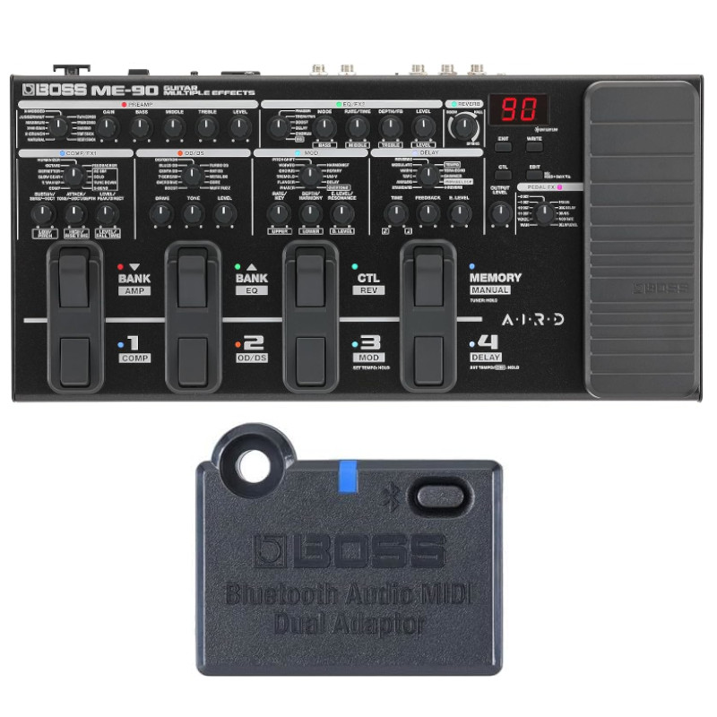 BOSS ME-90 ギターエフェクター/ACアダプターPSA-100Sセット BOSS ME-90 Guitar Multiple Effects&純正ACアダプター(PSA