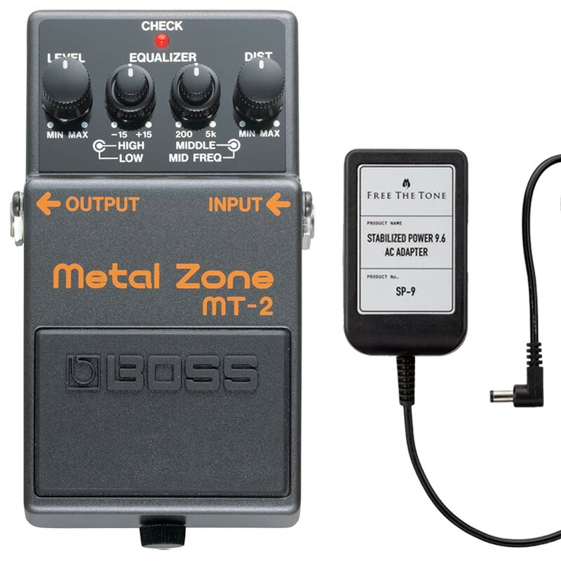 楽天市場】ACアダプター付きBOSS メタルゾーン MT-2 Metal Zone