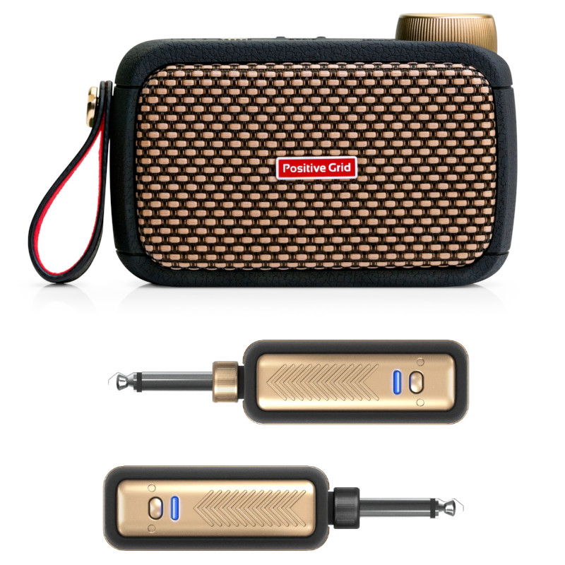 Positive Grid Spark GO + Spark LINK Set [ポータブルアンプ|Bluetooth対応|ワイヤレス・システム・セット]