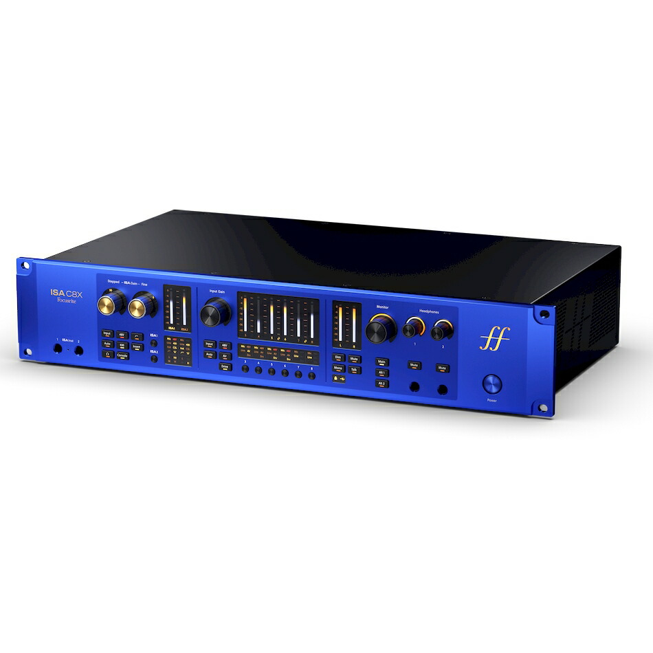 Focusrite フォーカスライト ISA C8X オーディオ インターフェイス DTM｜三木楽器 店