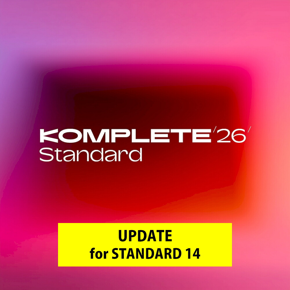 Native Instruments KOMPLETE 26 STANDARD アップデート for STANDARD 14《メール納品・ダウンロード版》DTM ソフトウェア|三木楽器 店