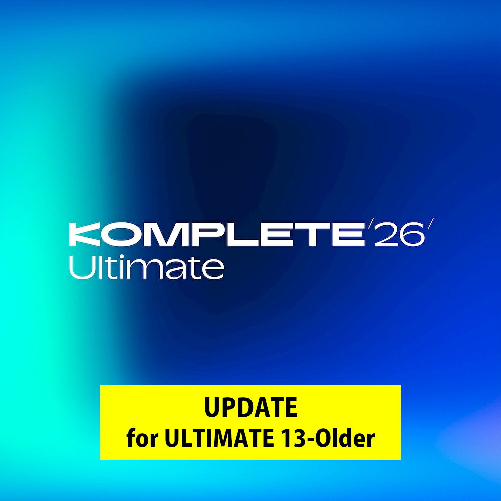 Native Instruments KOMPLETE 26 ULTIMATE アップデート for ULTIMATE 13 and Older《メール納品・ダウンロード版》DTM ソフトウェア｜三木楽器 店