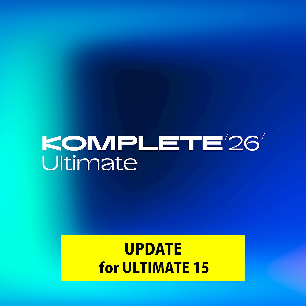 Native Instruments KOMPLETE 26 ULTIMATE アップデート for ULTIMATE 15《メール納品・ダウンロード版》DTM ソフトウェア|三木楽器 店