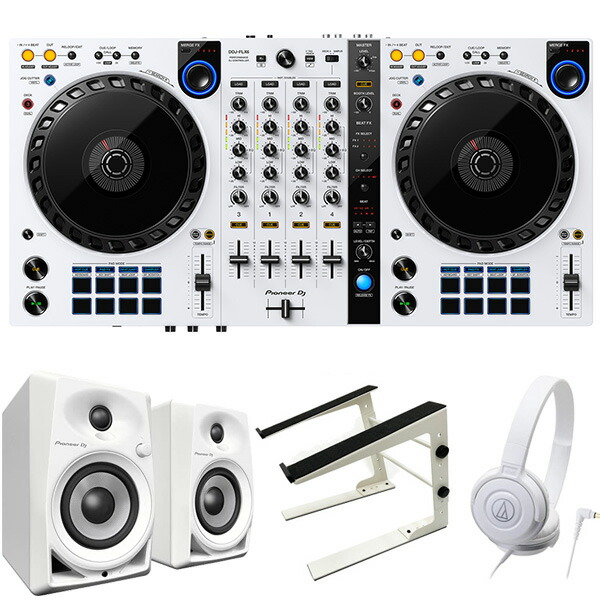 Pioneer Djコントローラー Ddj Flx6 W ヘッドホン 白 Pcスタンド 白 スピーカー Dm40 白 セット Rekordbox Serato Dj Pro対応 Kanal9tv Com