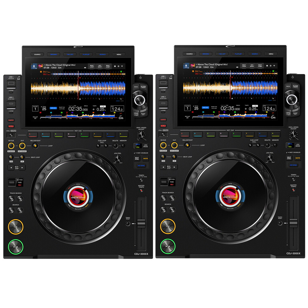 楽天市場】Pioneer DJ CDJ-3000 × 2台 セット プロフェッショナル DJ
