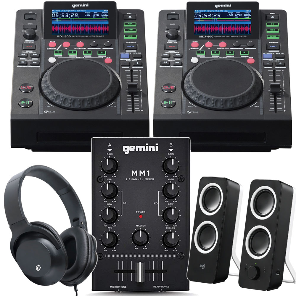 楽天市場】gemini ジェミナイ 一体型 オールインワンCDJコンソール CDM-4000 (USB/CDプレイ可能) : 三木楽器 楽天市場店