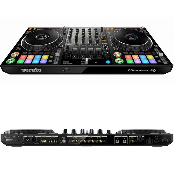 バーゲンセール 《教則動画付属》 Pioneer DJコントローラー DDJ-1000SRT ヘッドホン ATH-M20 PCスタンド スピーカー  DM40D セット Serato DJ Pro対応 fucoa.cl