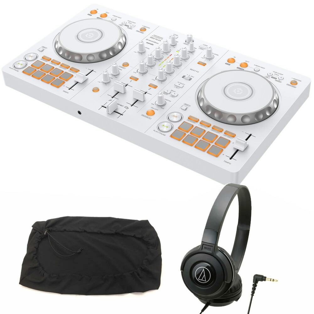 【超美品】Pioneer DJ DDJ-FLX4 ホワイト DJコントローラー 数量限定] Pioneer DJ DDJ-FLX4-W (ホワイト) DJコントローラー