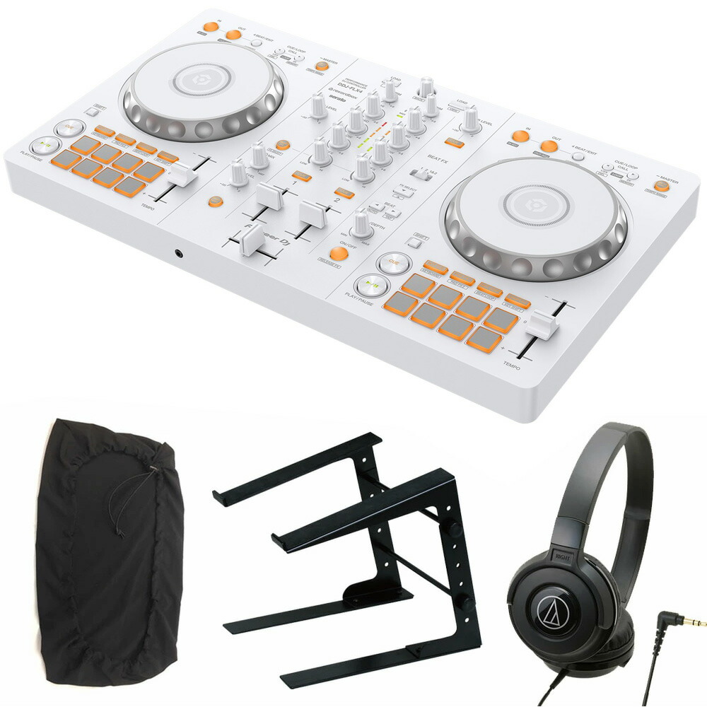 楽天市場】Pioneer DJコントローラー DDJ-FLX4-W (ホワイト) ＋ ダスト