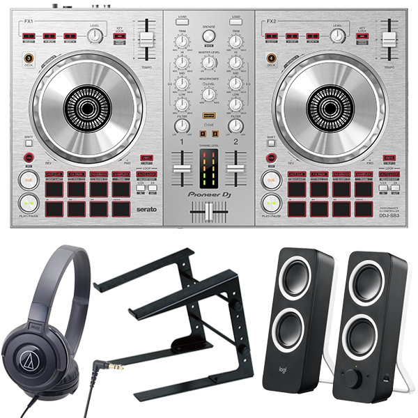 送料込 楽天市場 Pioneer Djコントローラー Ddj Sb3 S ヘッドホン Pcスタンド スピーカー セット Serato Dj Lite対応 Mikigakkidjs 50 Off Evelynsannapolis Com