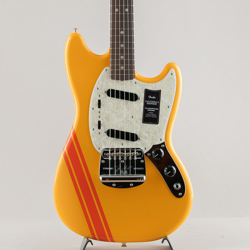 楽天市場】Fender Vintera II 70s Mustang -Competition Orange- 新品