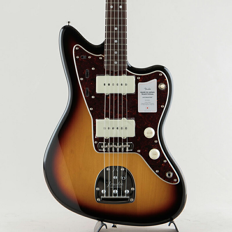 Fender フェンダー Made In Japan Traditional 60s Jazzmaster/3-Color Sunburst/Rosewood Fingerboard｜三木楽器 店