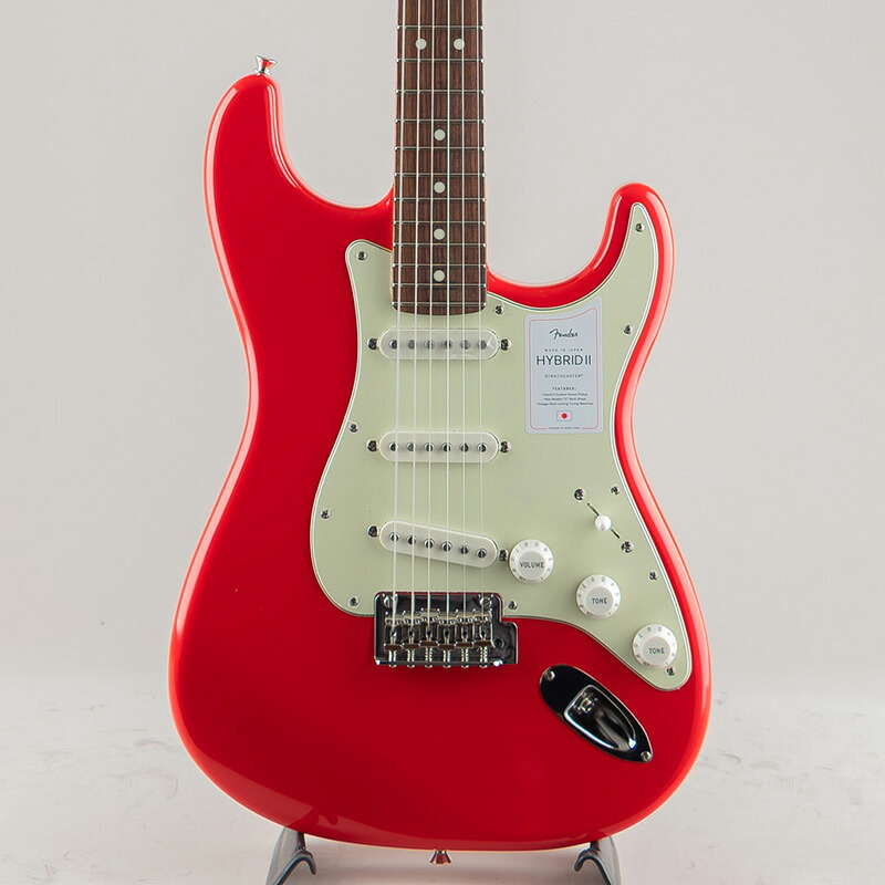Fender フェンダー Made in Japan Hybrid II Stratocaster /Modena Red/Rosewood Fingerboard｜三木楽器 店