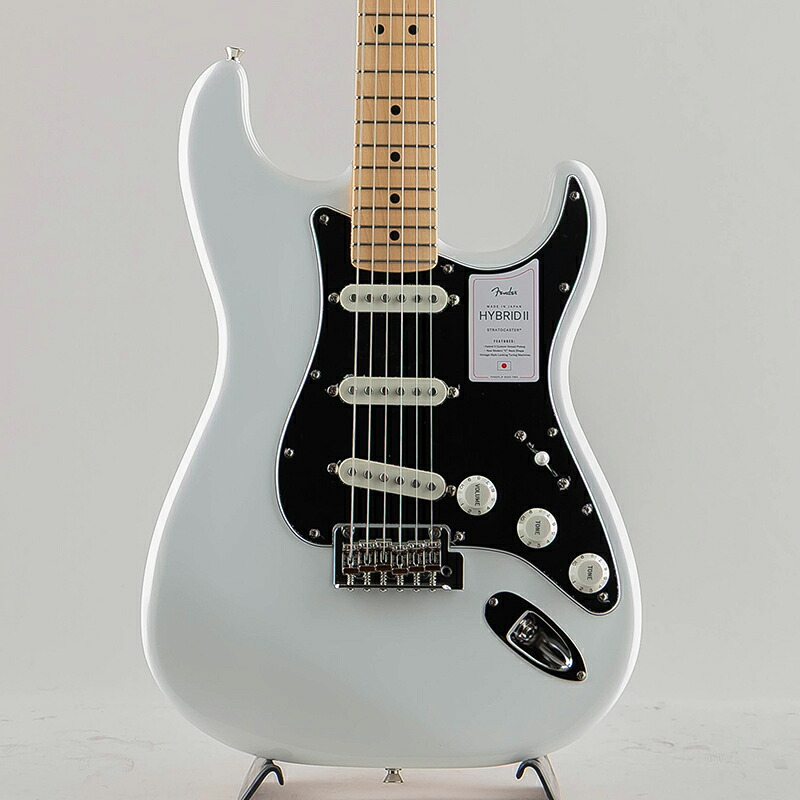 Fender フェンダー Made in Japan Hybrid II Stratocaster/Arctic White/Maple Fingerboard|三木楽器 店