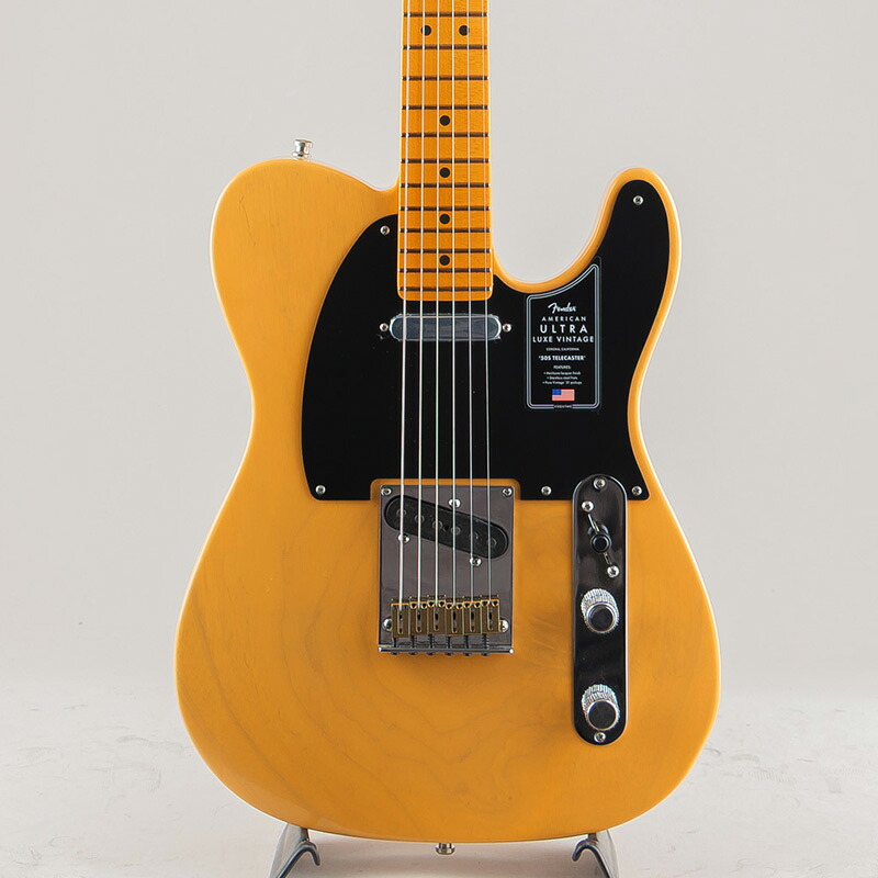 Fender フェンダー American Ultra Luxe Vintage '50s Telecaster /Butterscotch Blonde/Maple Fingerboard｜三木楽器 店