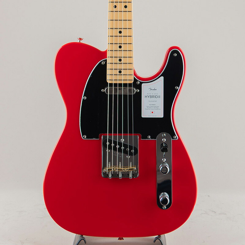 Fender フェンダー Made in Japan Hybrid II Telecaster/Modena Red/Maple Fingerboard|三木楽器 店