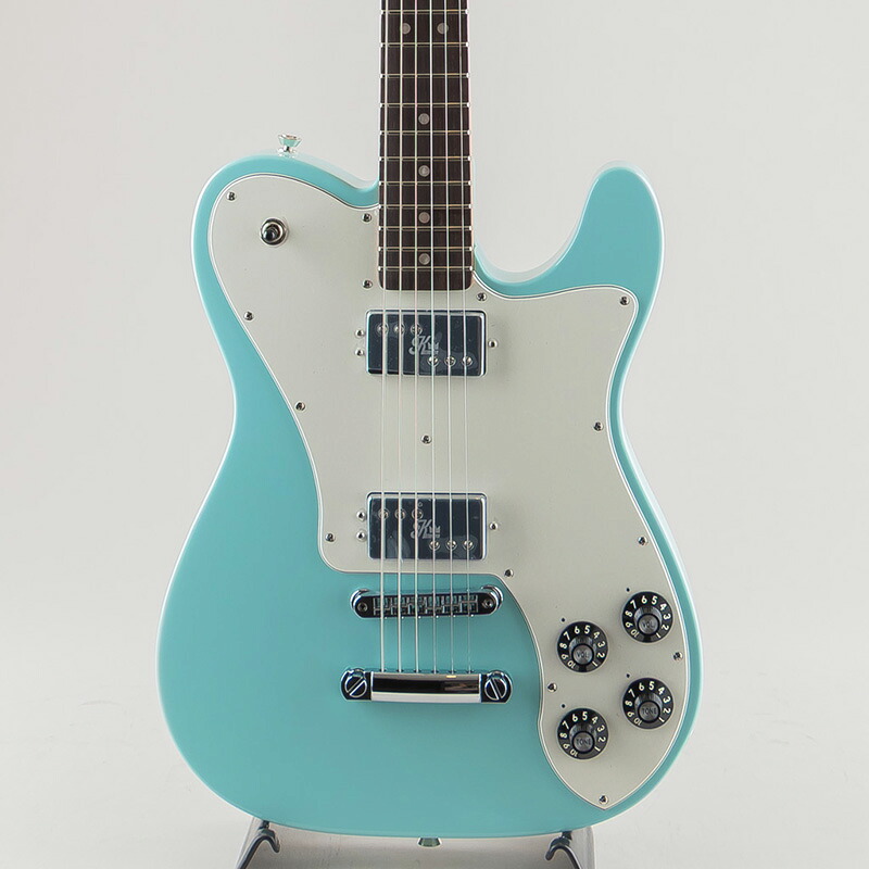 Fender フェンダー Kingfish Delta Day Telecaster Deluxe/Daphne Blue/Rosewood Fingerboard｜三木楽器 店