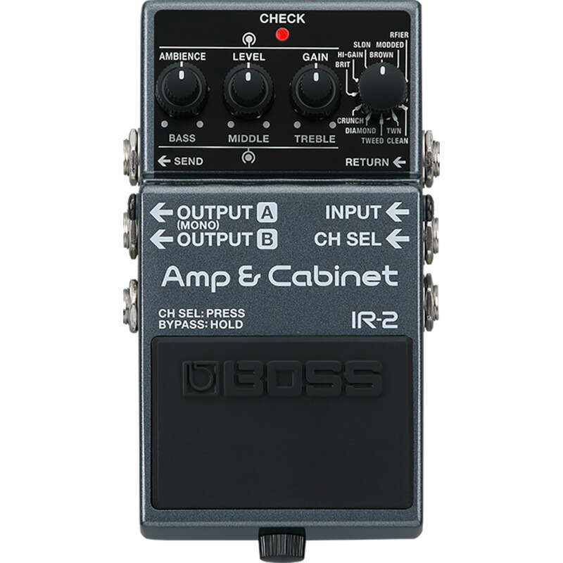 BOSS ( ボス ) IR-2 Amp&Cabinet 楽天市場】BOSS IR-2 [Amp & Cabinet] ボス アンプ・シミュレーター
