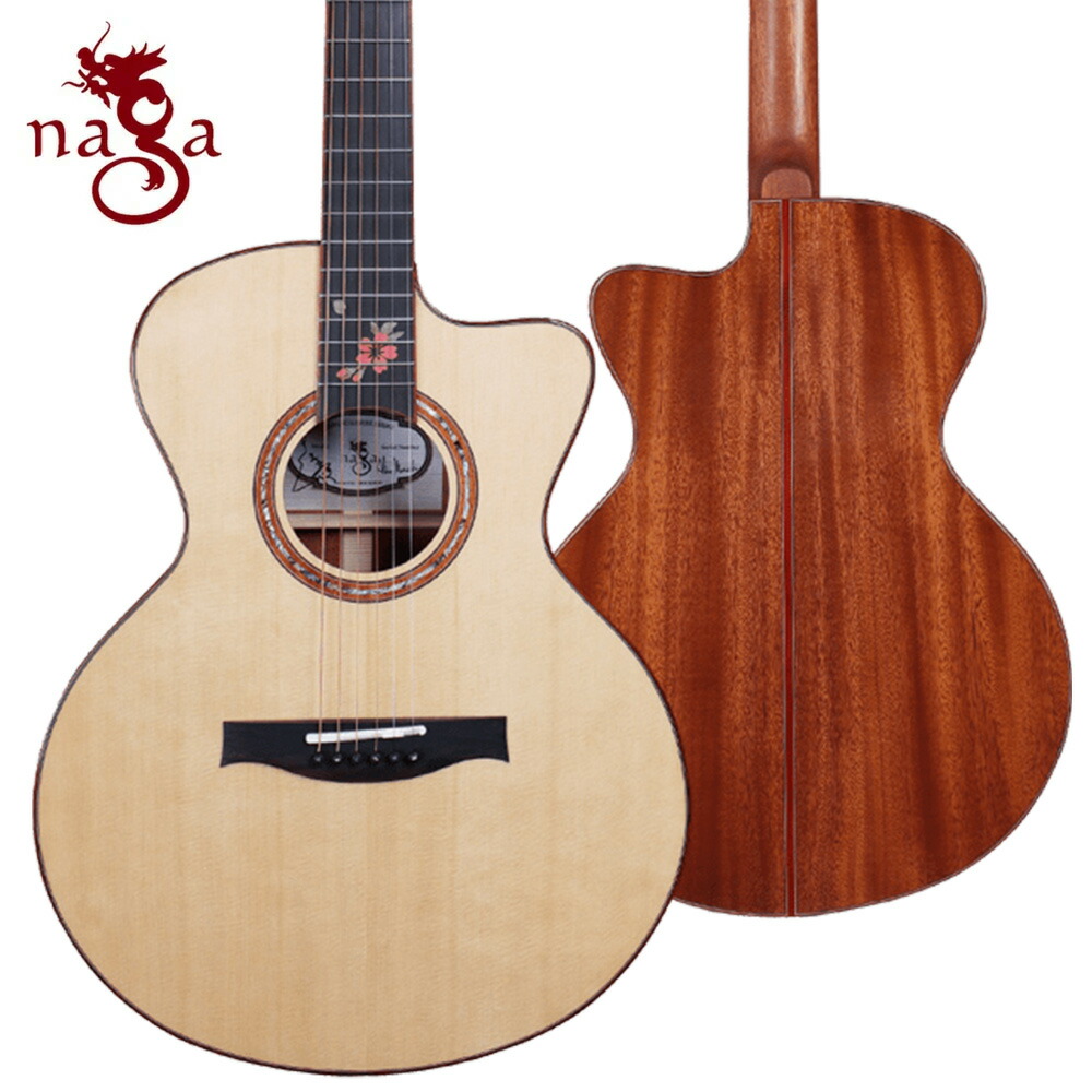 楽天市場】NAGA GUITARS アコースティック ギター S-60GAC