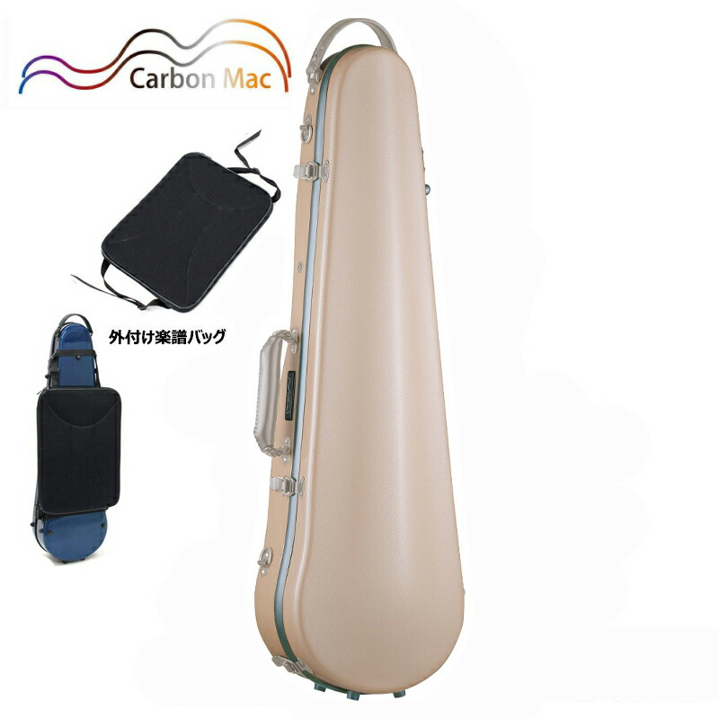 楽天市場】【外付け楽譜バッグ(AB-101)セット】 カーボンマック CFV-2