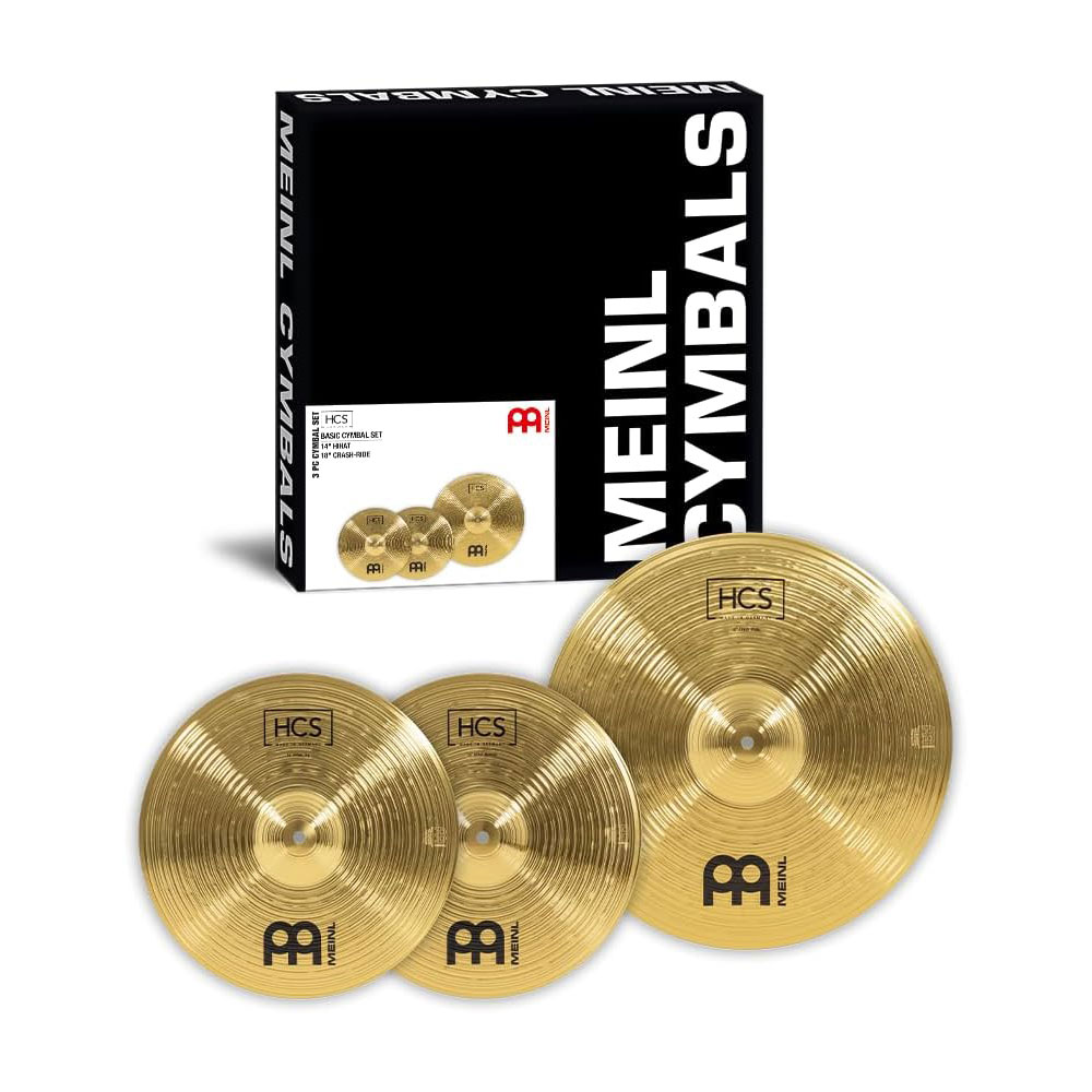 MEINL HCS Series シンバルセット 14 Hihat/ 18 Crash-Ride HCS1418 【国内正規品】｜三木楽器 店