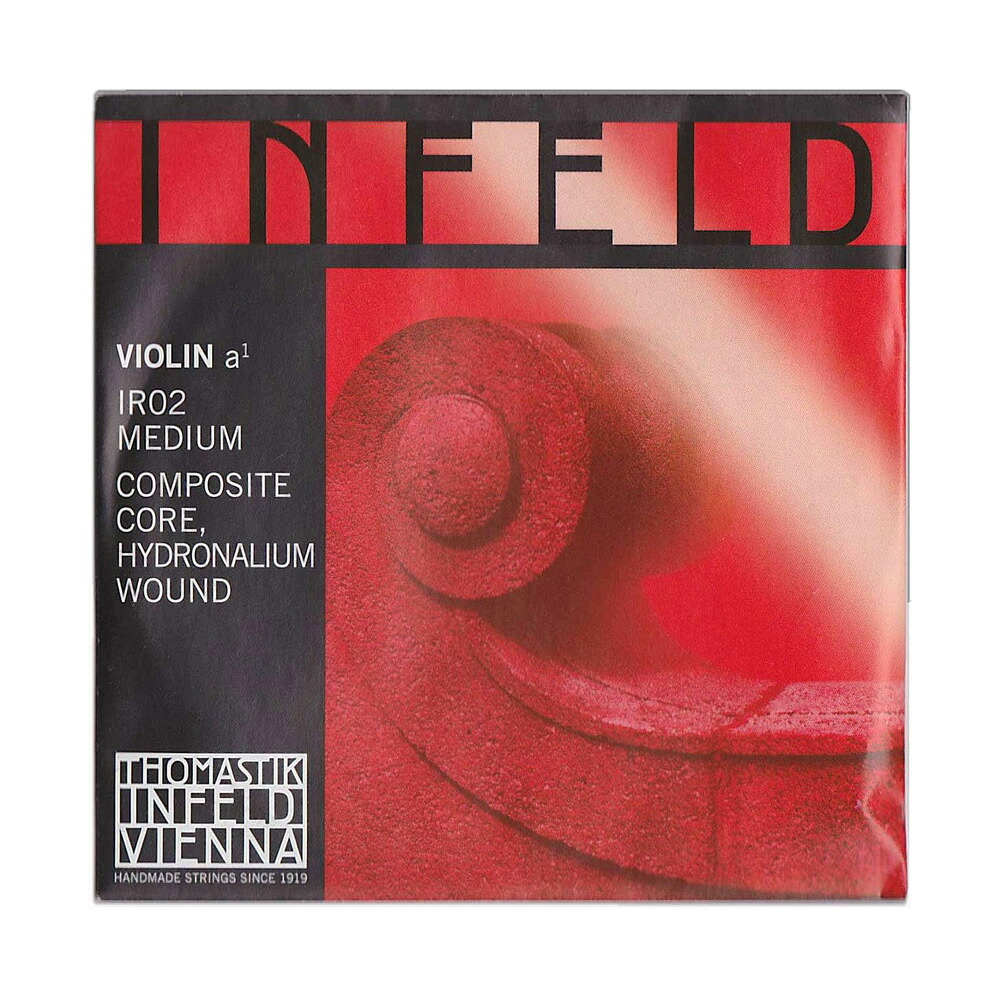 【楽天市場】Thomastik-Infeld Infeld Red ( A線 IR02 ) バイオリン弦 インフェルド 赤 コンポジットコア ...
